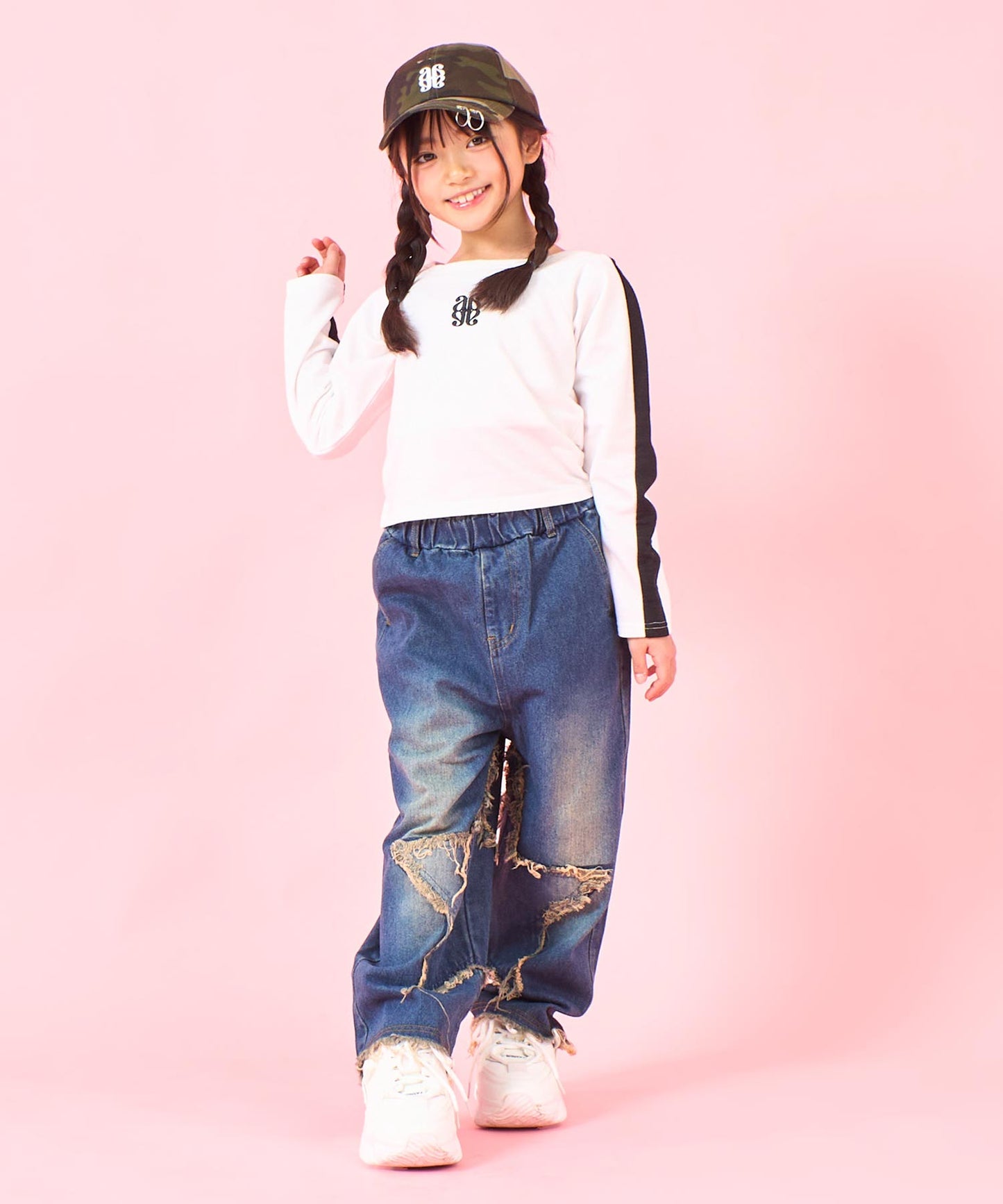 フロント スター デニム パンツ 422-3352