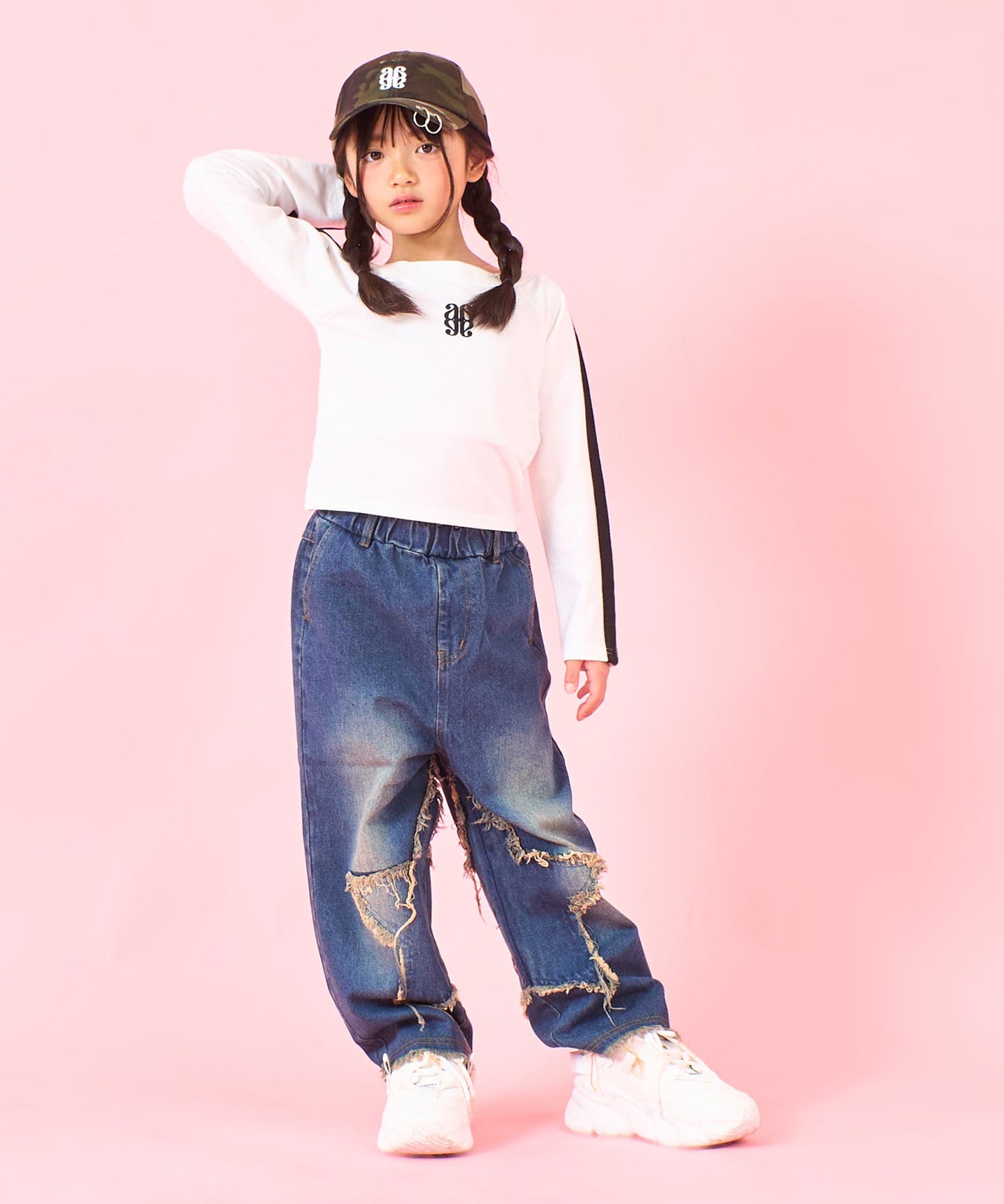 フロント スター デニム パンツ 422-3352
