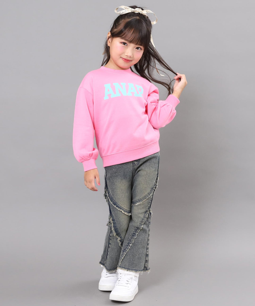 ブルー(110サイズ着用/身長：約115cm)