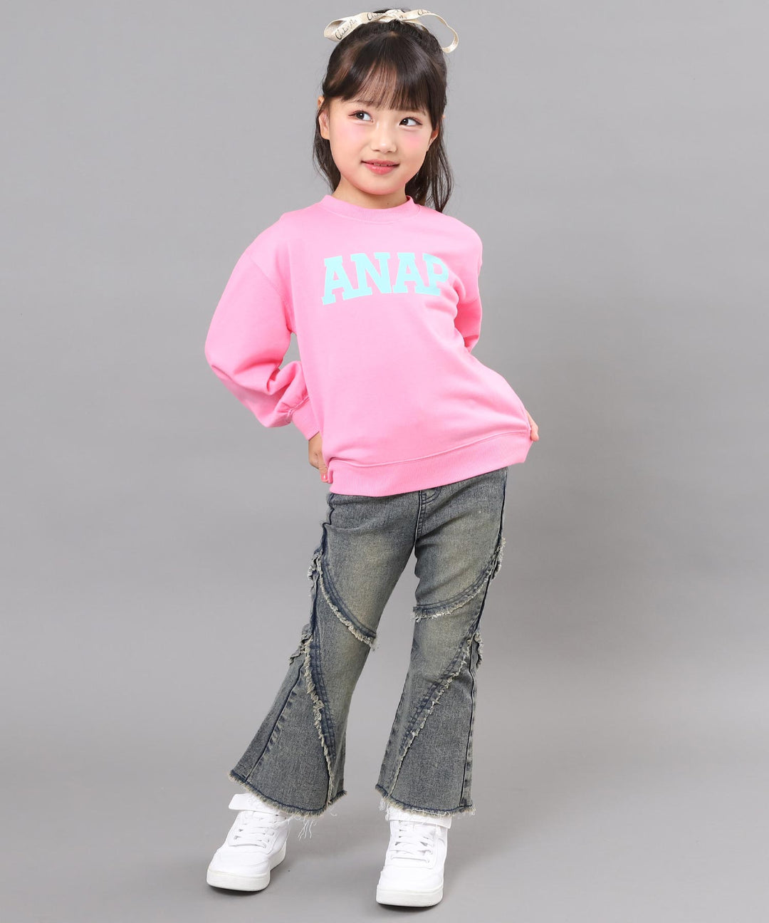 ブルー(110サイズ着用/身長：約115cm)
