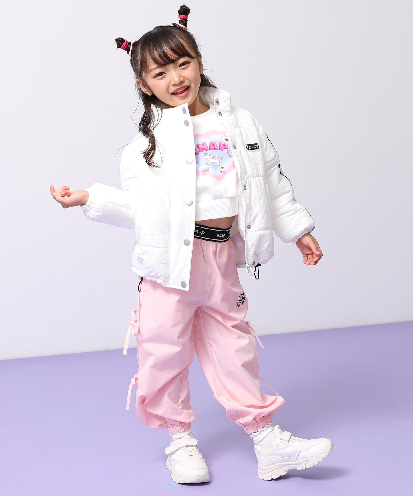 サイドリボン シャカ ジョガーパンツ 422-3505