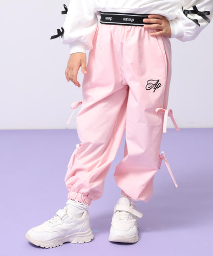 サイドリボン シャカ ジョガーパンツ 422-3505