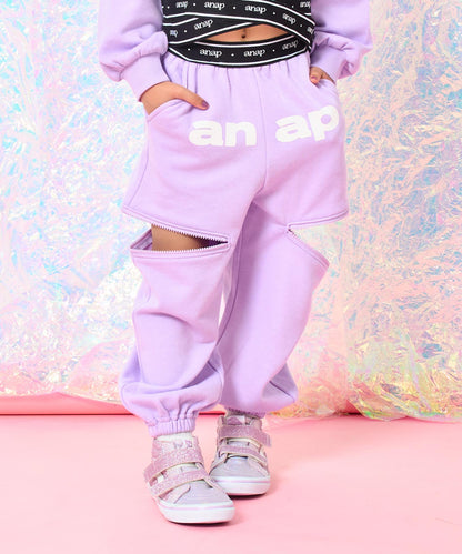 ラベンダー(110サイズ着用/身長：約113cm)