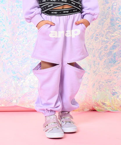 ラベンダー(110サイズ着用/身長：約113cm)