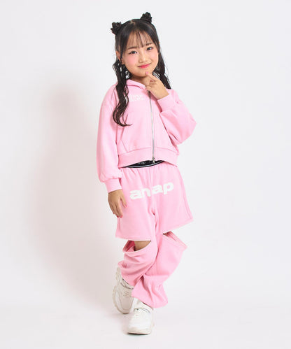 ライトピンク(110サイズ着用/身長：約115cm)