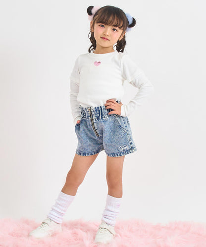 ブルー(110サイズ着用/身長：約112cm)