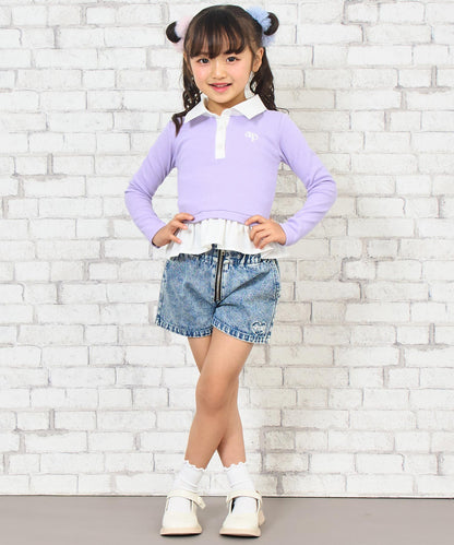 ブルー(110サイズ着用/身長：約112cm)