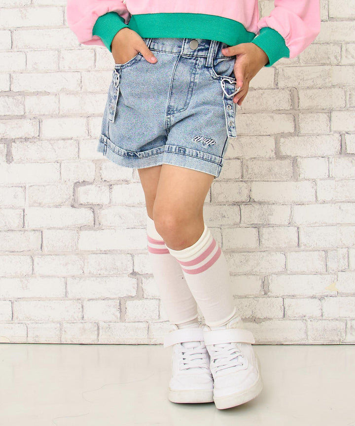 ブルー(110サイズ着用/身長：約115cm)