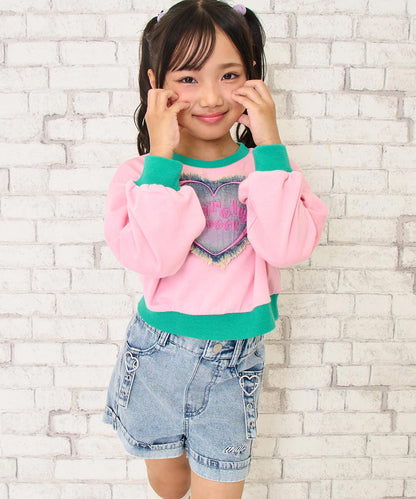 ブルー(110サイズ着用/身長：約115cm)