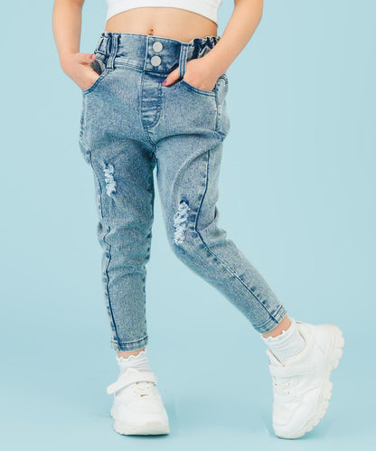 ブルー(110サイズ着用/身長：約113cm)