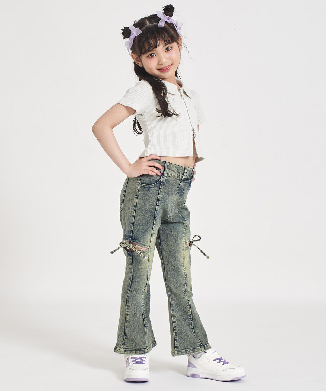 ブルー(120サイズ着用/身長：約123cm)