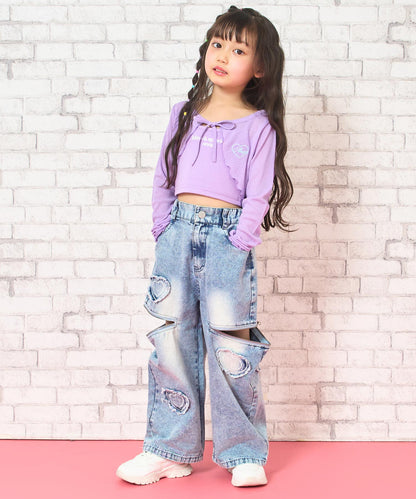 ブルー(110サイズ着用/身長：約106cm)