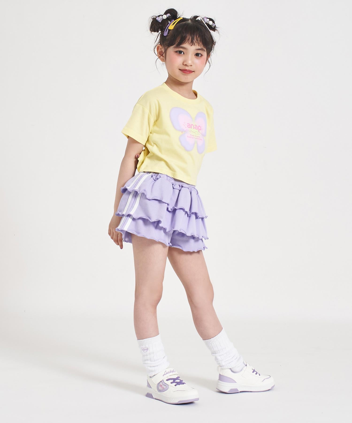 Anna　送料込 サイドライン ティアード スカパン 422-3587 – ANAP オンラインショップ