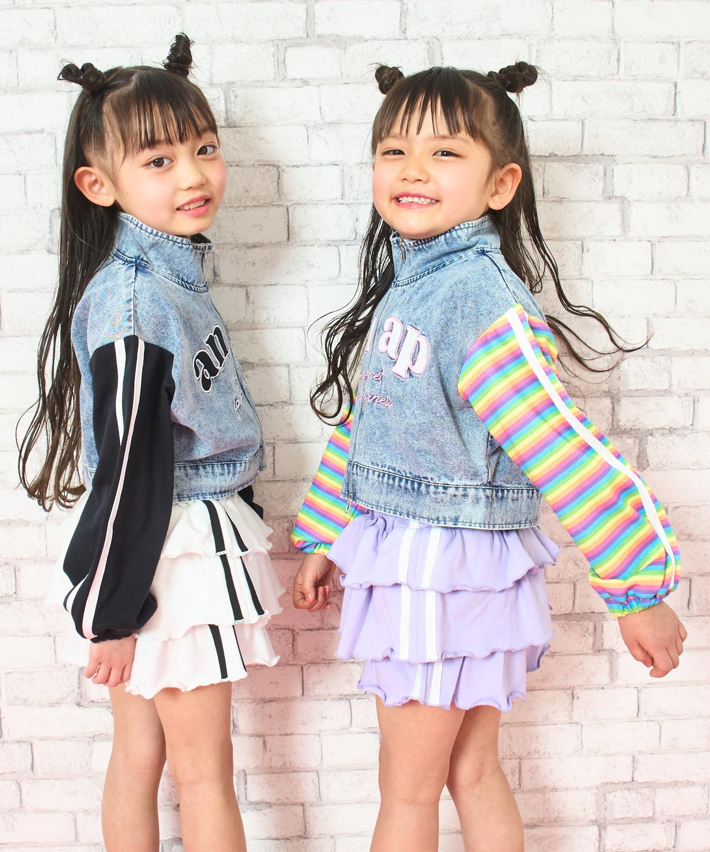 サイドライン ティアード スカパン 422-3587