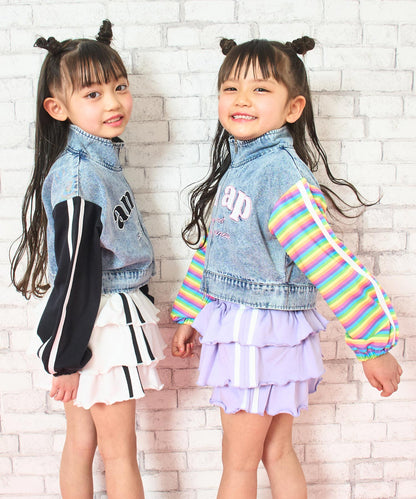 サイドライン ティアード スカパン 422-3587