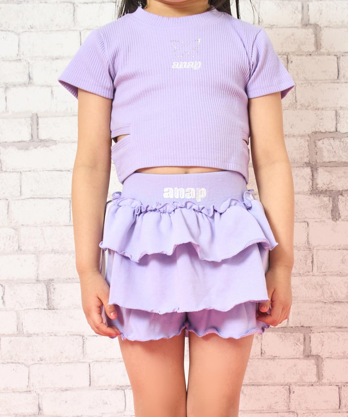 サイドライン ティアード スカパン 422-3587