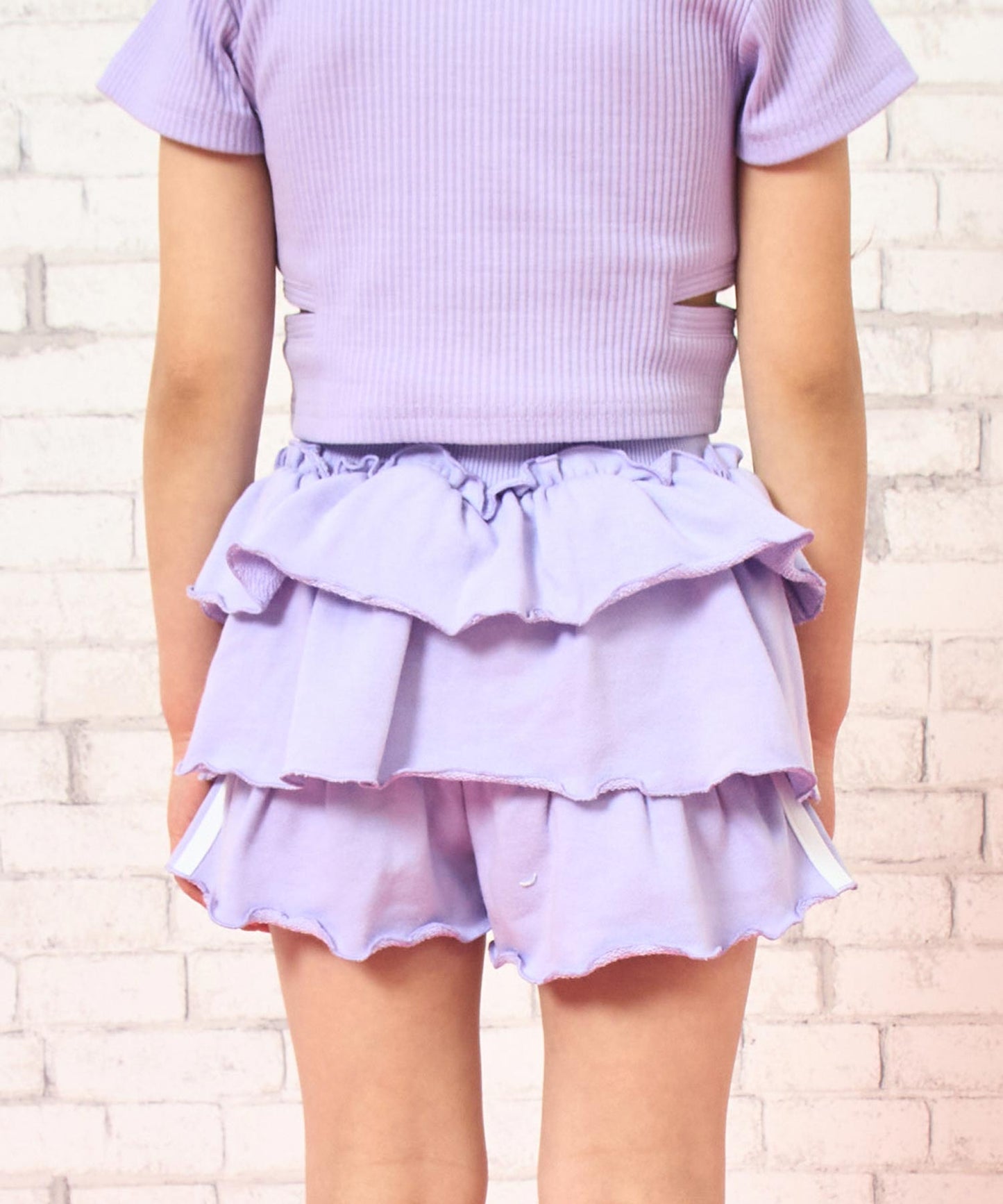 サイドライン ティアード スカパン 422-3587