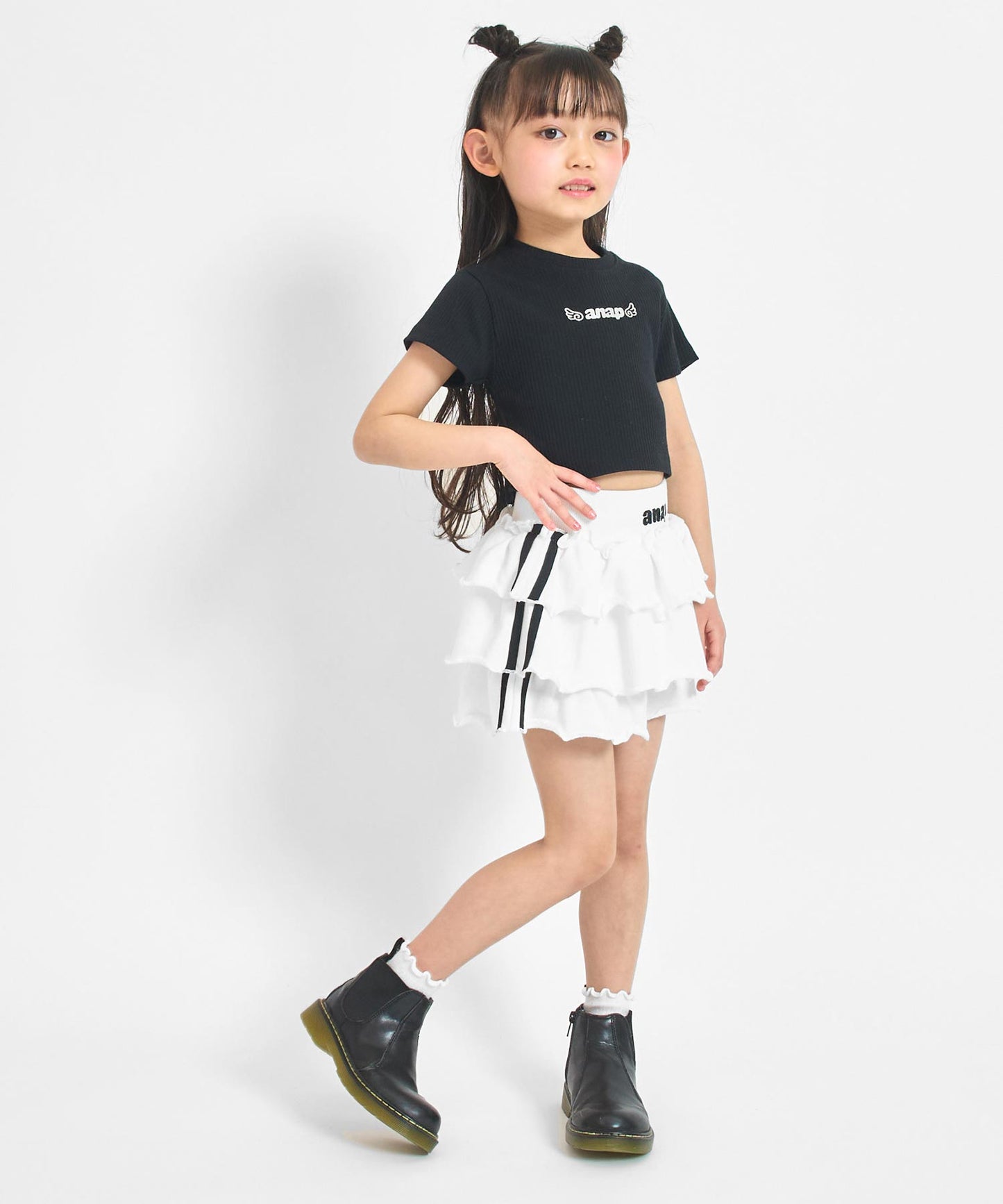 サイドライン ティアード スカパン 422-3587