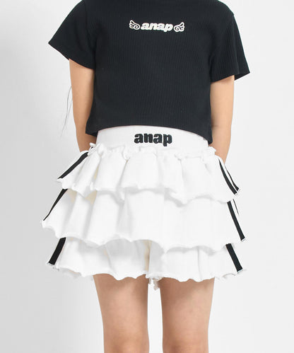 サイドライン ティアード スカパン 422-3587