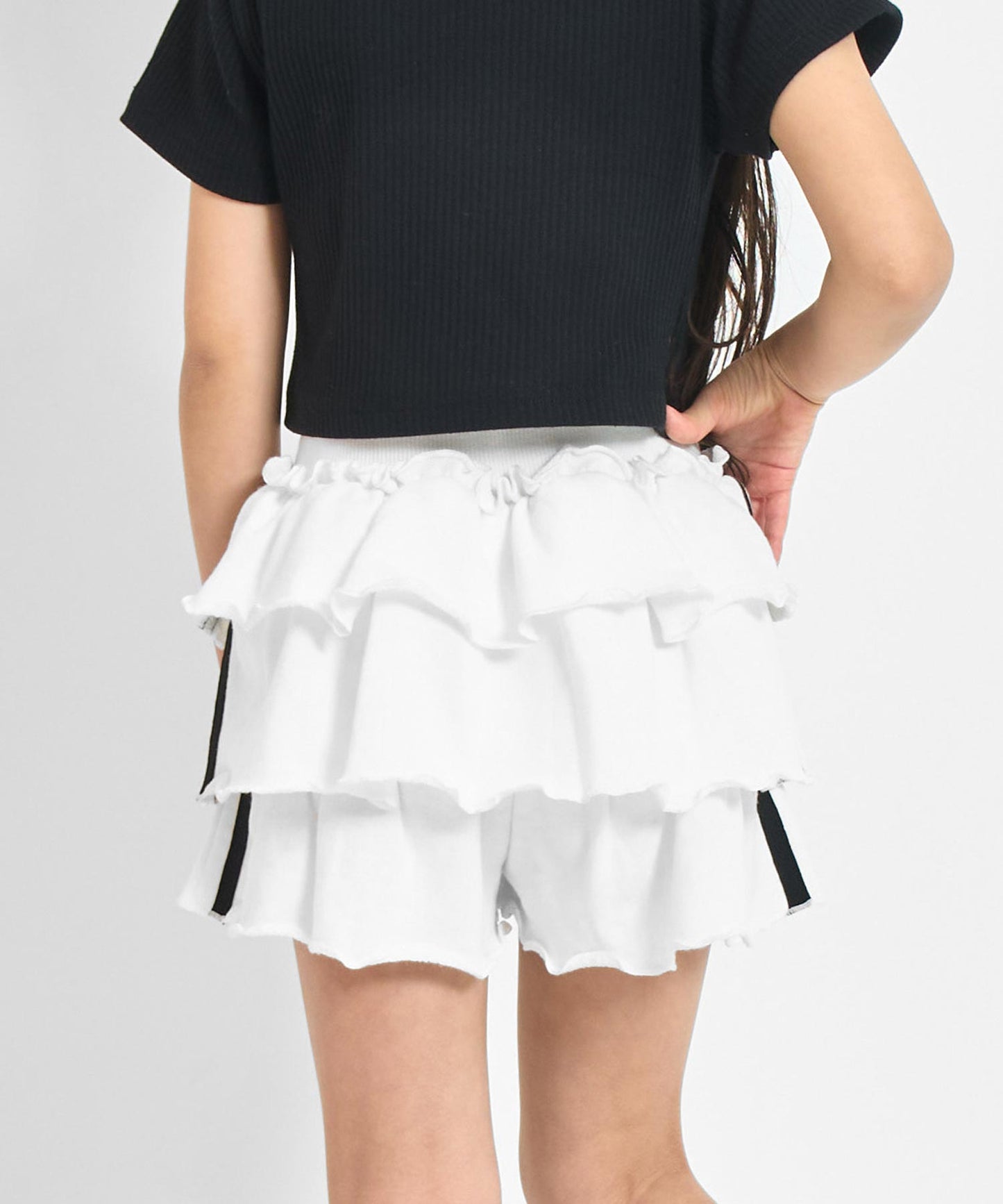 サイドライン ティアード スカパン 422-3587