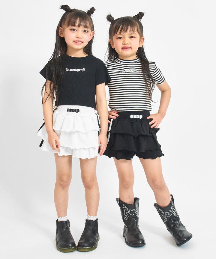 サイドライン ティアード スカパン 422-3587