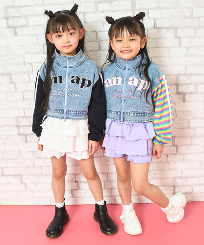 サイドライン ティアード スカパン 422-3587