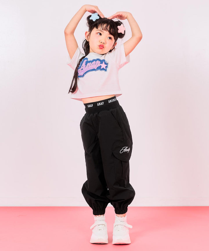 ブラック(110サイズ着用/身長：約110cm)