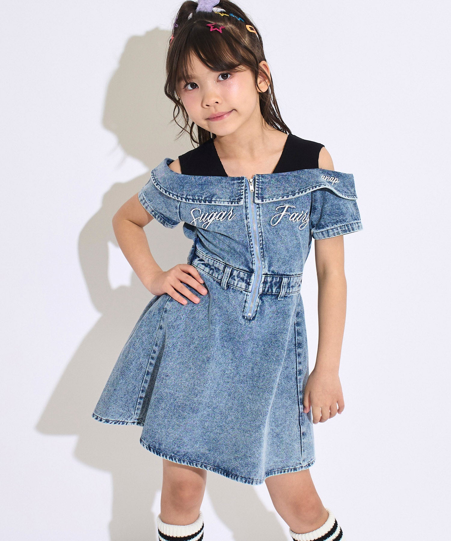 ポシェット付 オフショル風 ワンピース 427-3603 – ANAP オンライン