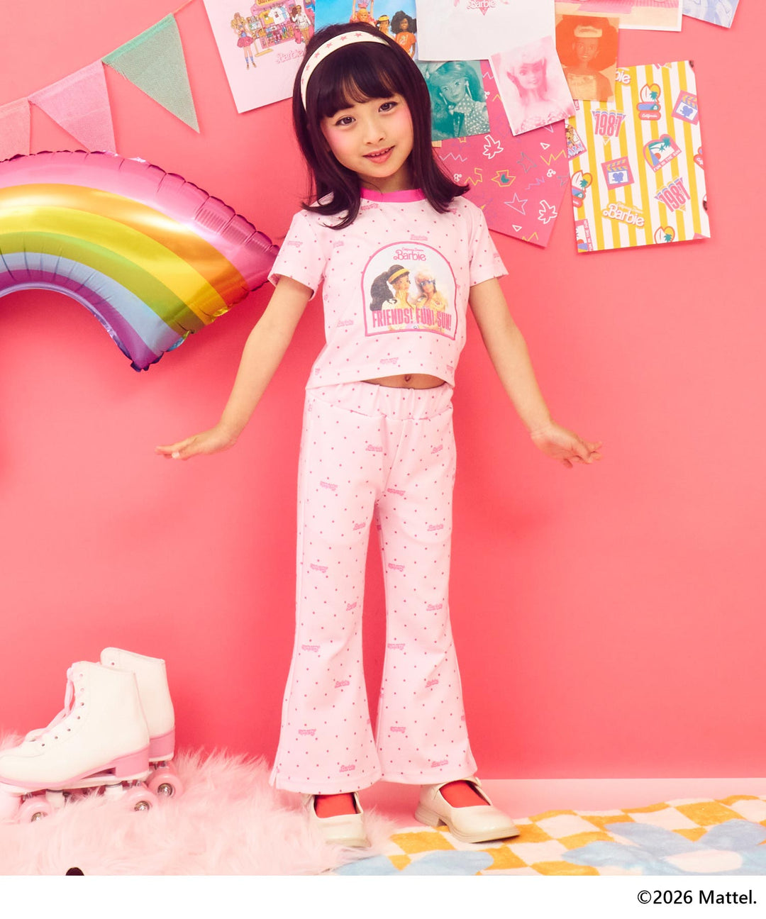 ラベンダー(110サイズ着用/身長：約109cm)