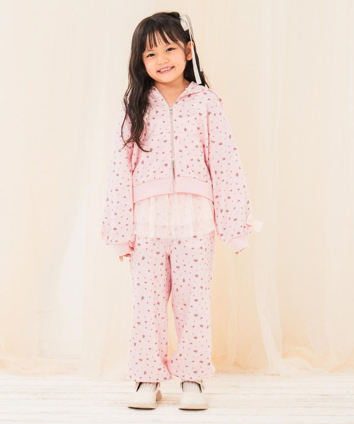 ピンク(120サイズ着用/身長：約113cm)