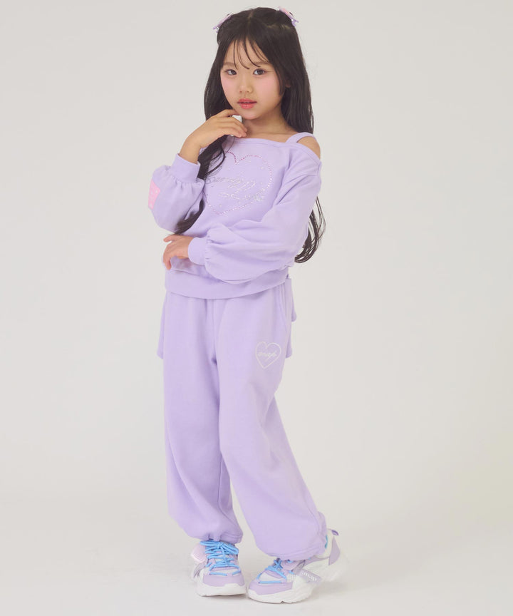 ラベンダー(110サイズ着用/身長：約112cm)