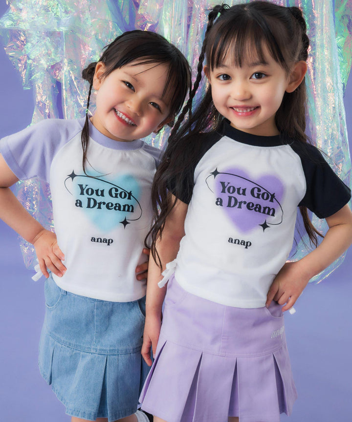 サイド シャーリング ラグラン Tシャツ 423-3363