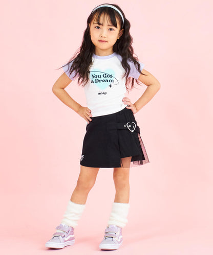 サイド シャーリン グラグラン Tシャツ 423-3363