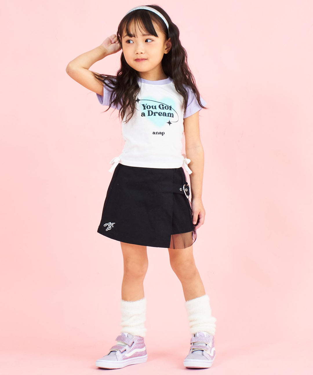 サイド シャーリング ラグラン Tシャツ 423-3363