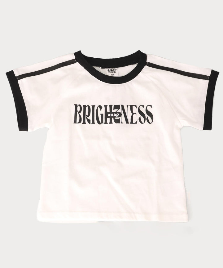 ショルダー ライン リンガー Tシャツ 423-3367