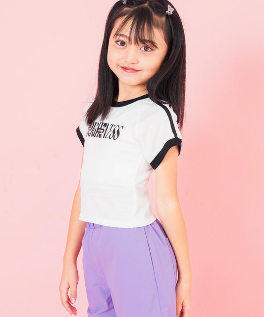 ショルダー ライン リンガー Tシャツ 423-3367