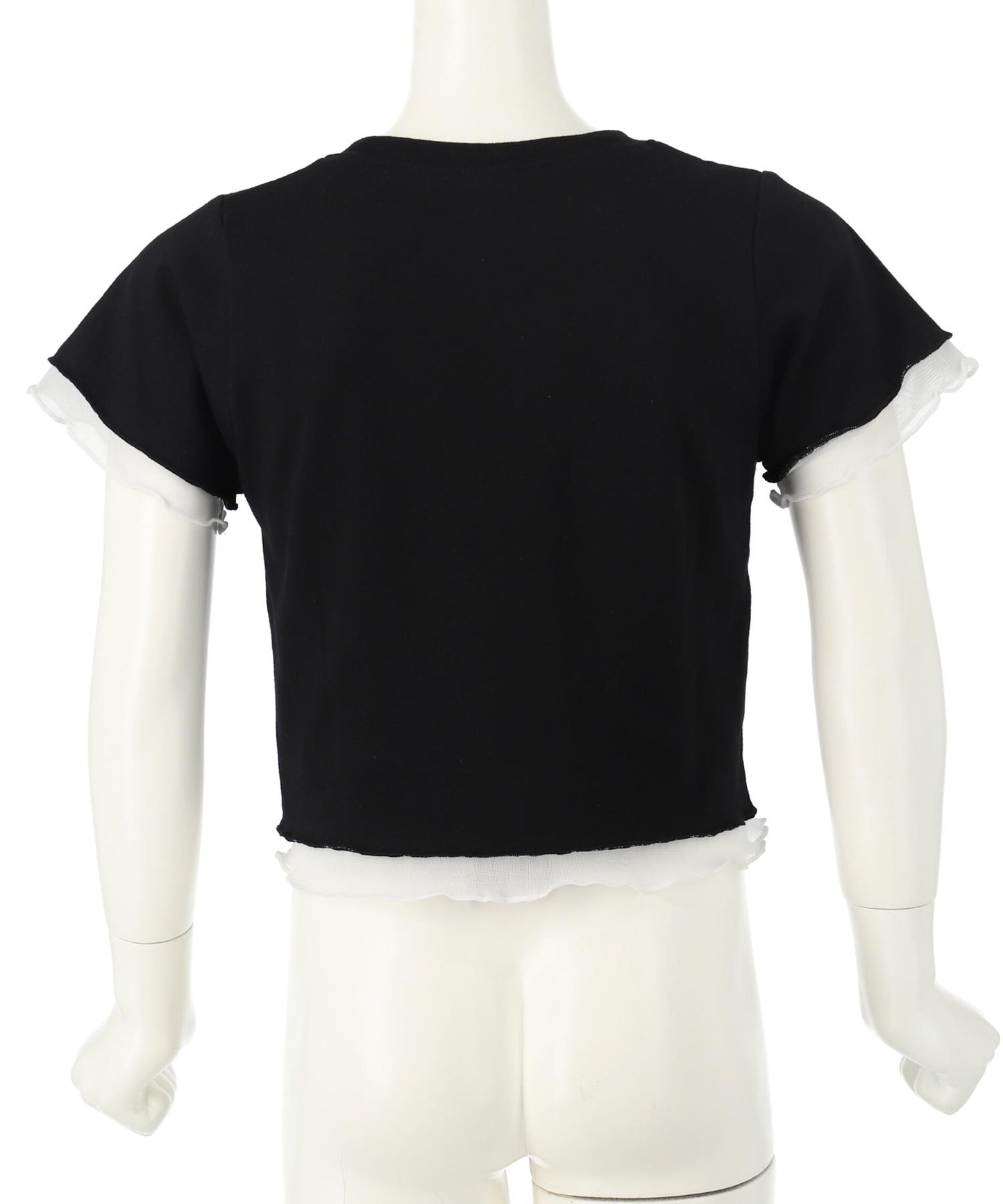 裾 メロー リボン Tシャツトップス 423-3388