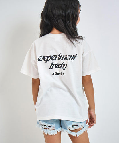 ランダム ワッペン ロゴ Tシャツ (ジュニアお揃い) 【ユニセックス】423-3393