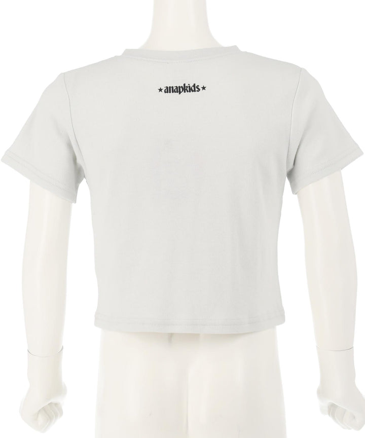 ハトメ ポイント ミニ Tシャツ トップス【ジュニアお揃い】 423-3400