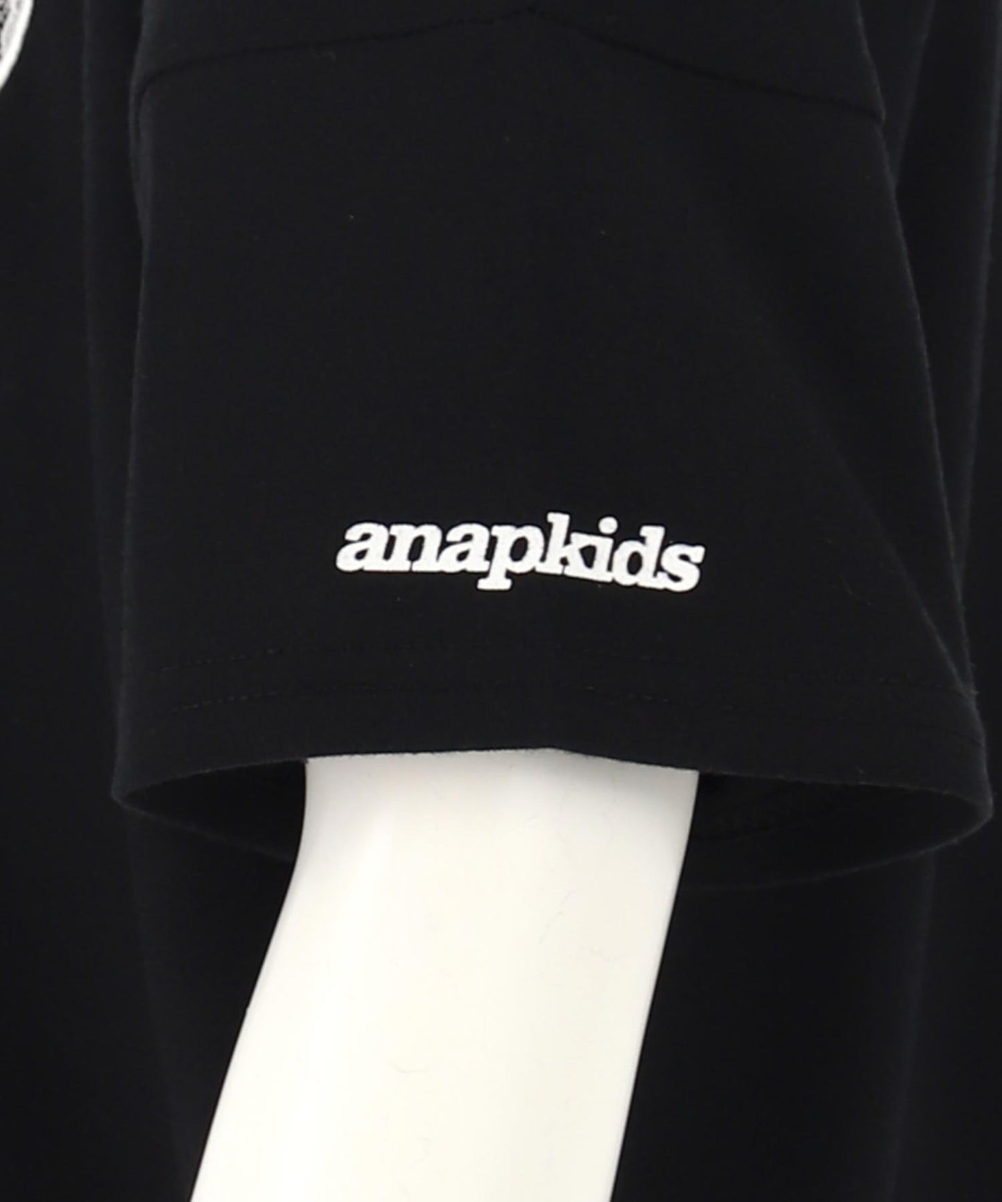 レース ワッペン付き サイド リボン Tシャツ トップス【ジュニアお揃い】 423-3402