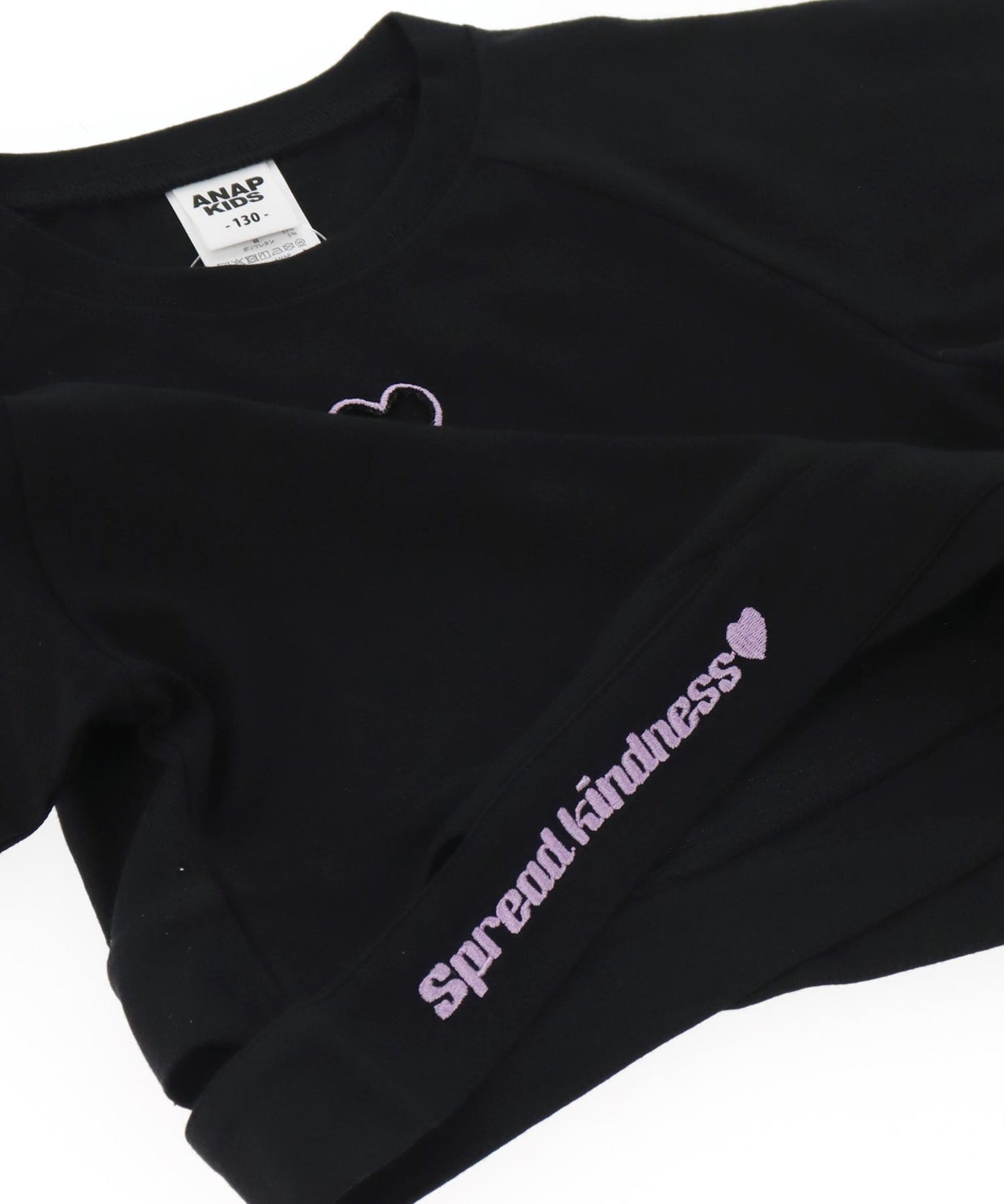 ハートアキ クロス デザイン Tシャツ トップス 423-3410