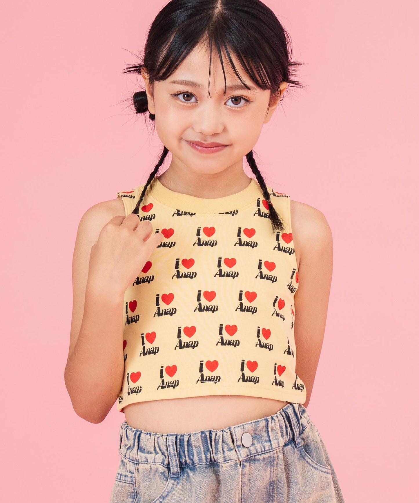 ILOVE ANAP  タンクトップ【ジュニアお揃い】 423-3419