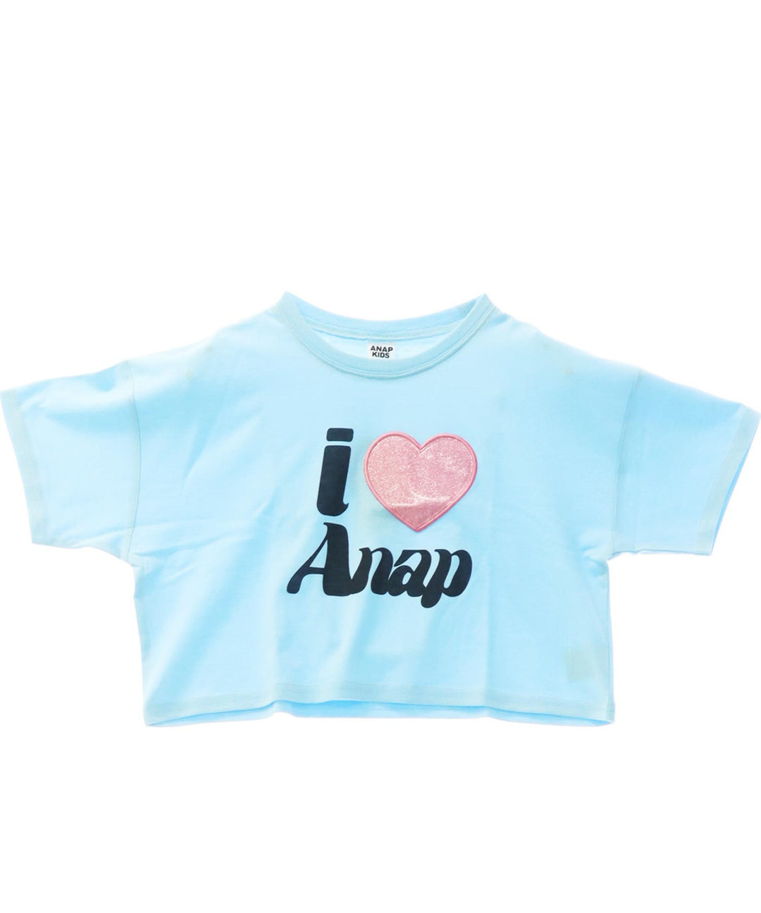 ILOVE ANAP クロップド Tシャツ【ジュニアお揃い】 423-3420