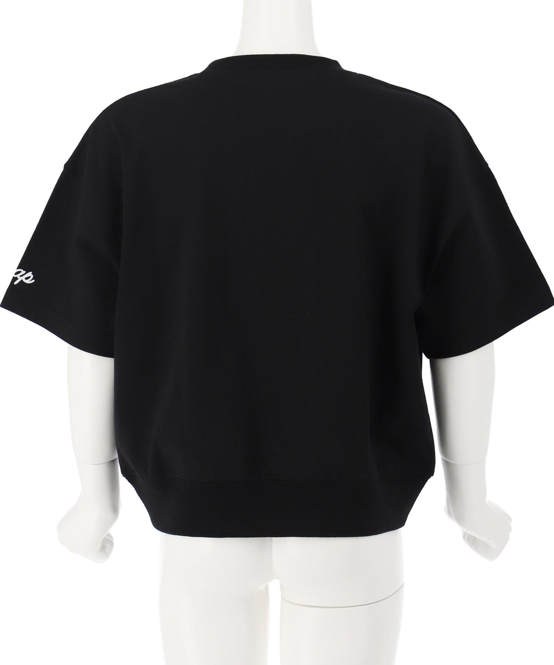 カレッジ フラワー スプレー クロップド Tシャツ 【ジュニアお揃い)】423-3430