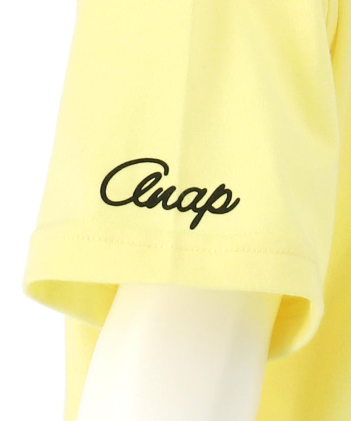 カレッジ フラワー スプレー クロップド Tシャツ 【ジュニアお揃い)】423-3430