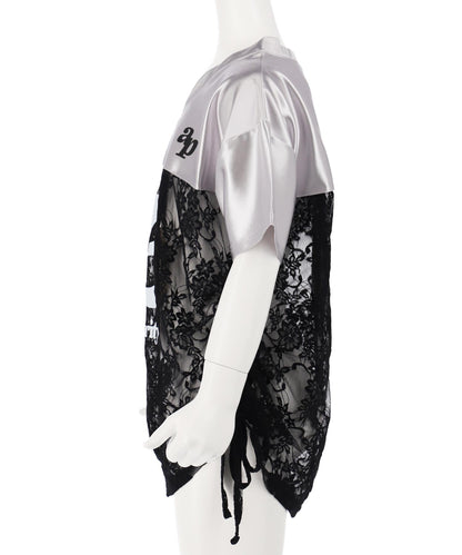 レース 切り替え ゲームシャツ Tシャツ 【 ジュニアお揃い 】 423-3431