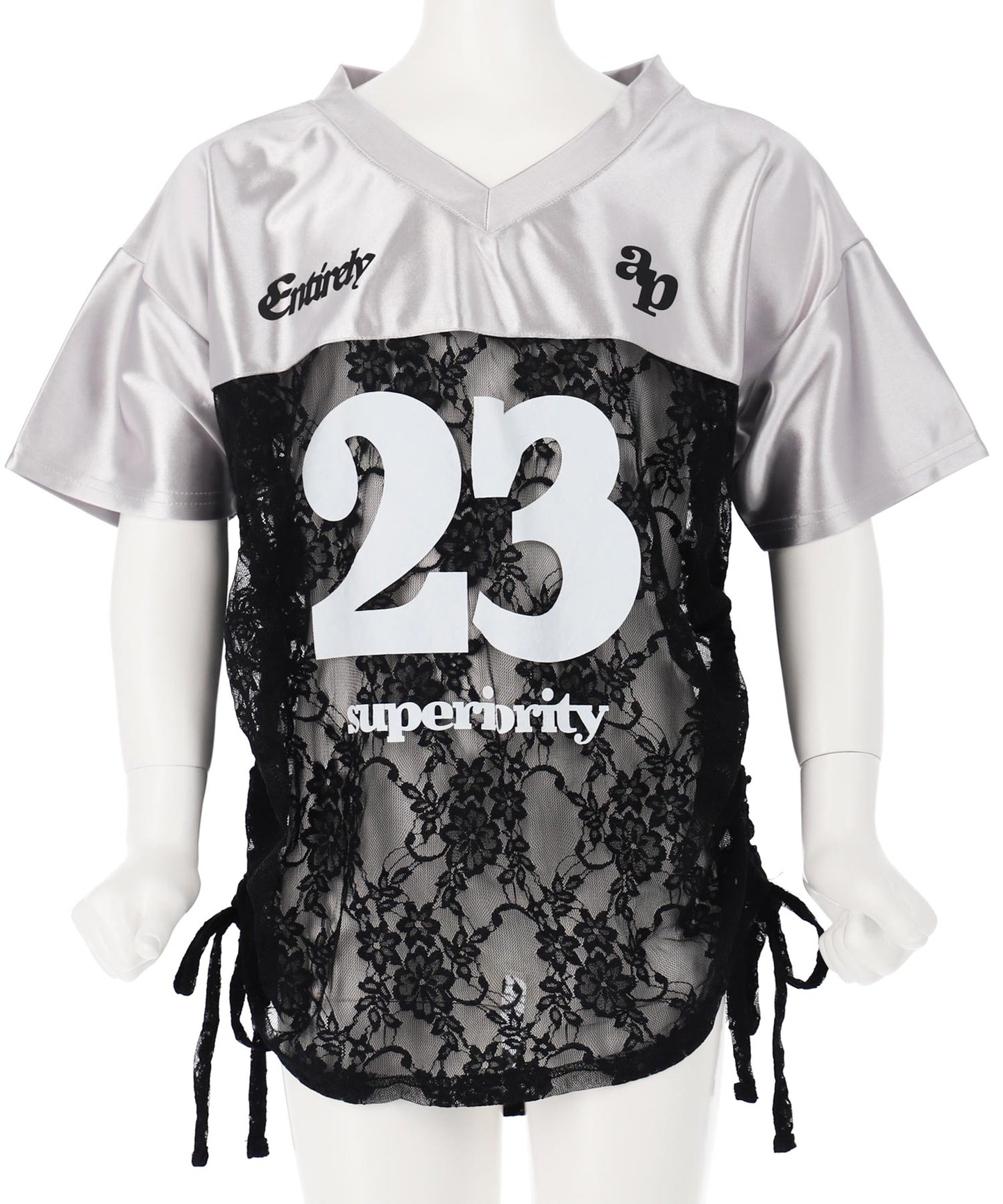 レース 切り替え ゲームシャツ Tシャツ 【 ジュニアお揃い 】 423-3431