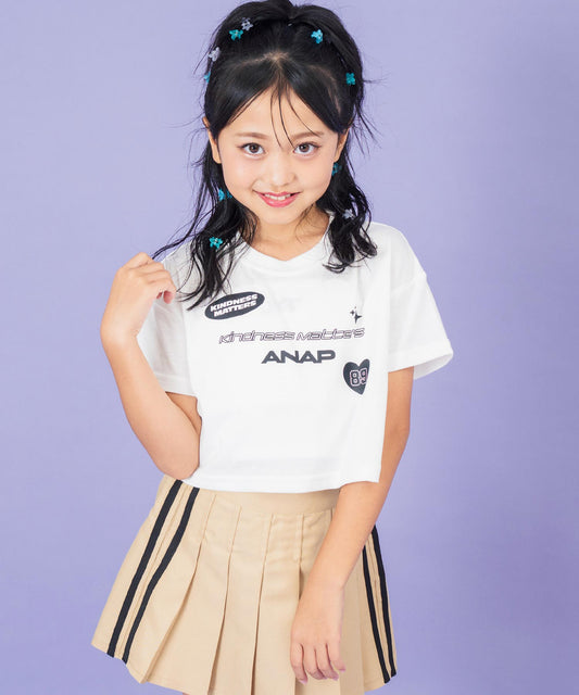 モチーフ ロゴ プリント Tシャツ 423-3446