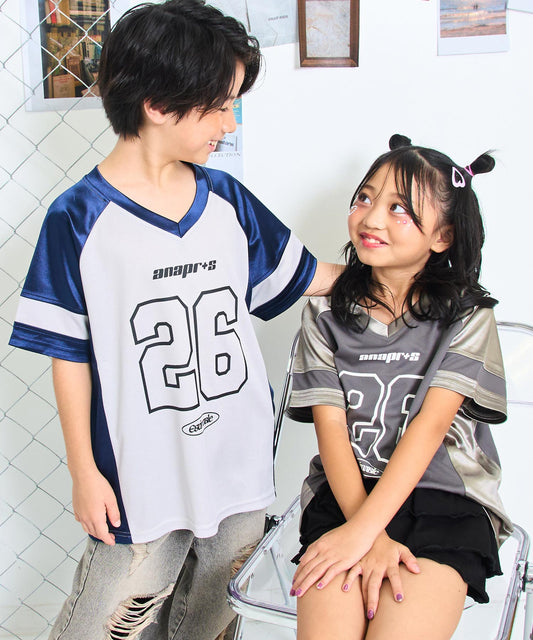 ナンバリング トップス （ユニセックスアイテム）【ジュニアお揃い】 423-3466