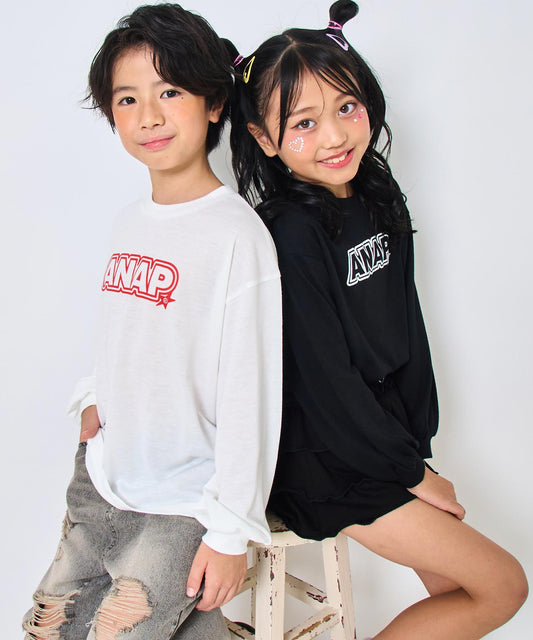 ANAP ロゴ ロンT 423-3470